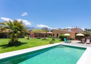 Finca Ferienhaus Meerblick und mit beheizten Pool in Puerto de la Cruz