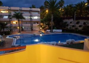 Langzeitmiete Ferienapartment in gepflegter Anlage in Puerto de la Cruz mit Gemeinschaftspool